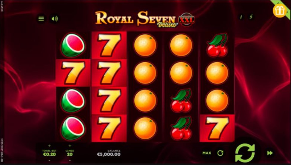 Royal Seven XXL Deluxe Slot