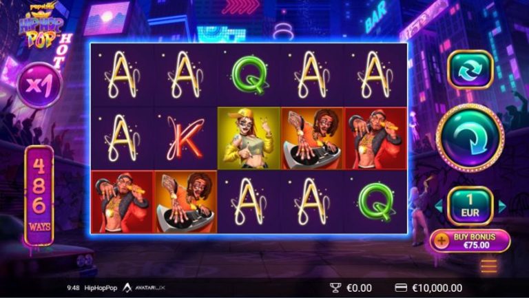 HipHopPop: A Must-Play Online Casino Slot Game
