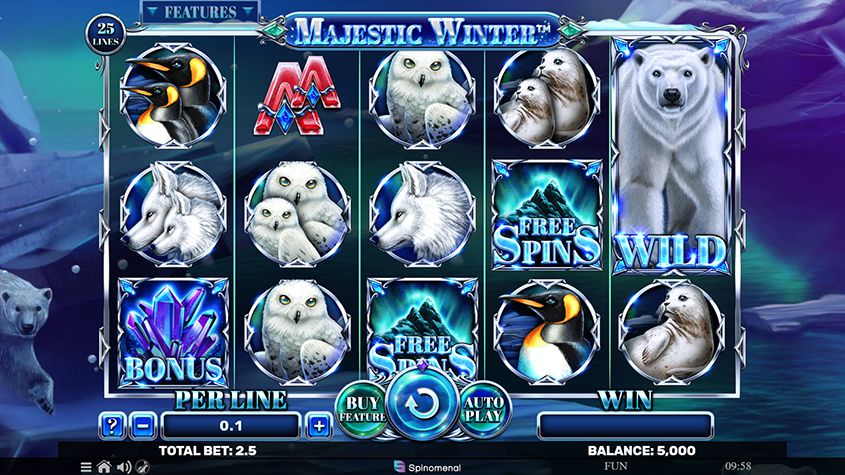 Majestic Winter: A Guide to Winning Big in this Online Casino Slot Game
